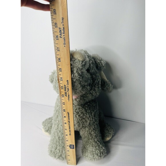 Elephant Plush Stuffed Animal Toy Commonwealth Curly Hair Cute Rare 17” Sitting - Picture 5 of 6